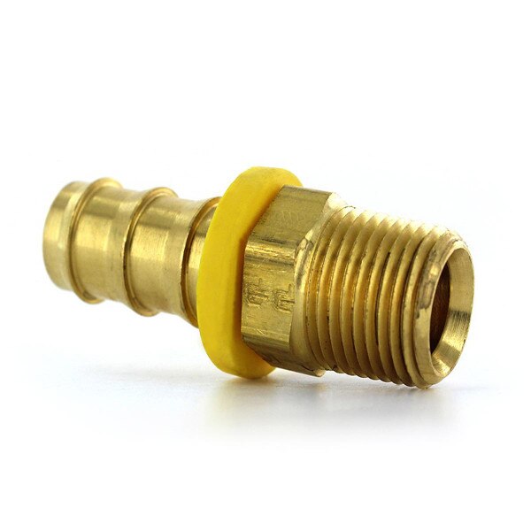 Brass Quick Disconnect MP Hose Barb